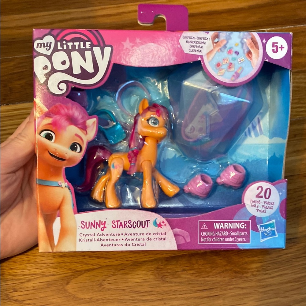 Hasbro My Little Pony Dolls Orange and Pink with Accessories